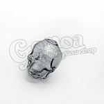 Skull glass oil pipe 10 cm 6
